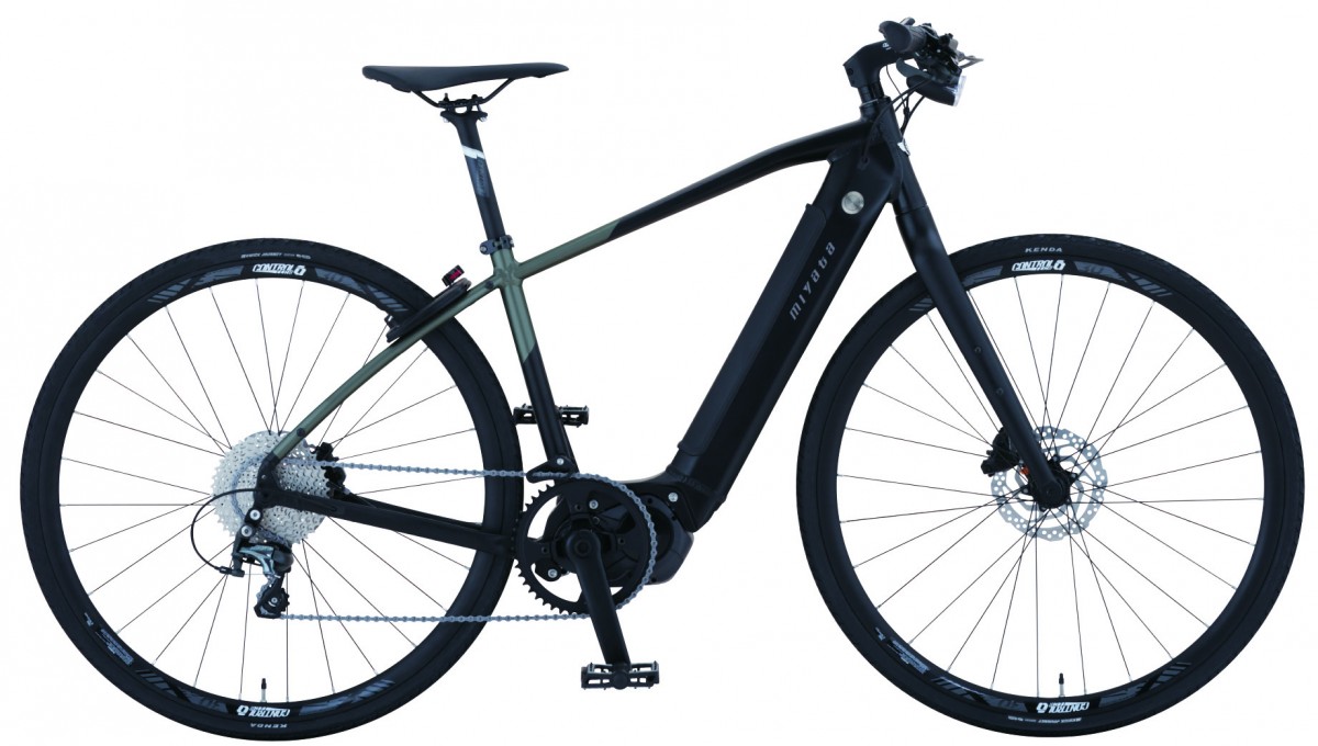 インチューブバッテリー採用のクロスバイクE-BIKE！MIYATA CRUISE i