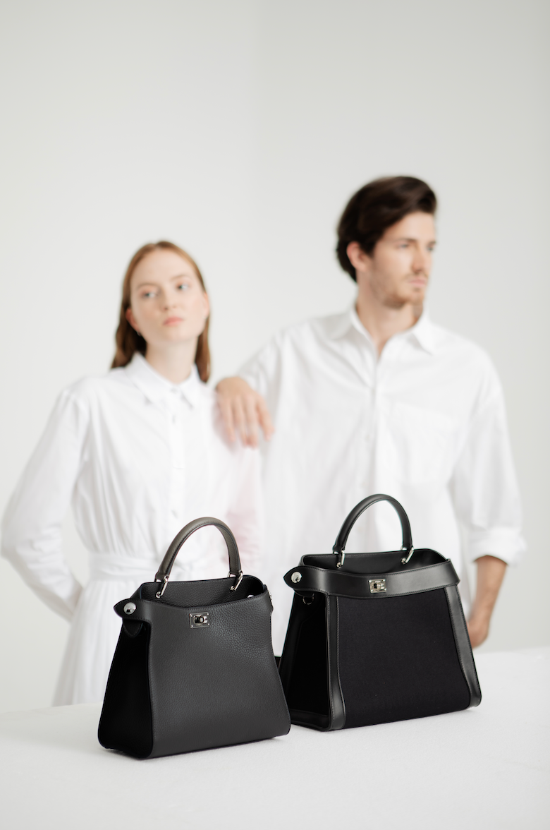 ハンドバッグ - ルテス ミニ チャコールグレー