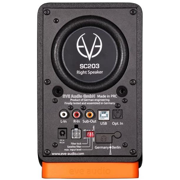 台数限定特価》EVE AUDIO SC203 ペア 2-way 3インチ Desktop Set