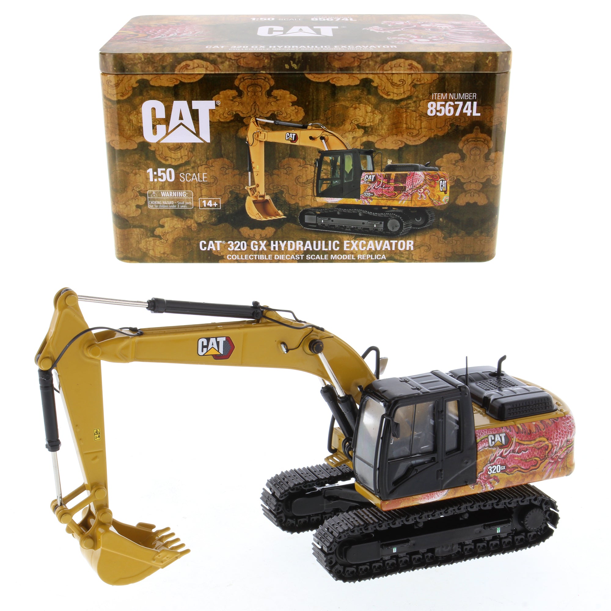 CAT 320 GX Dragon Hydraulic Excavator High Line Series 1:50