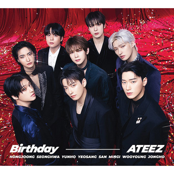 ATEEZ [BIRTHDAY] 3rd JAPANESE SINGLE ALBUM - Music Plaza