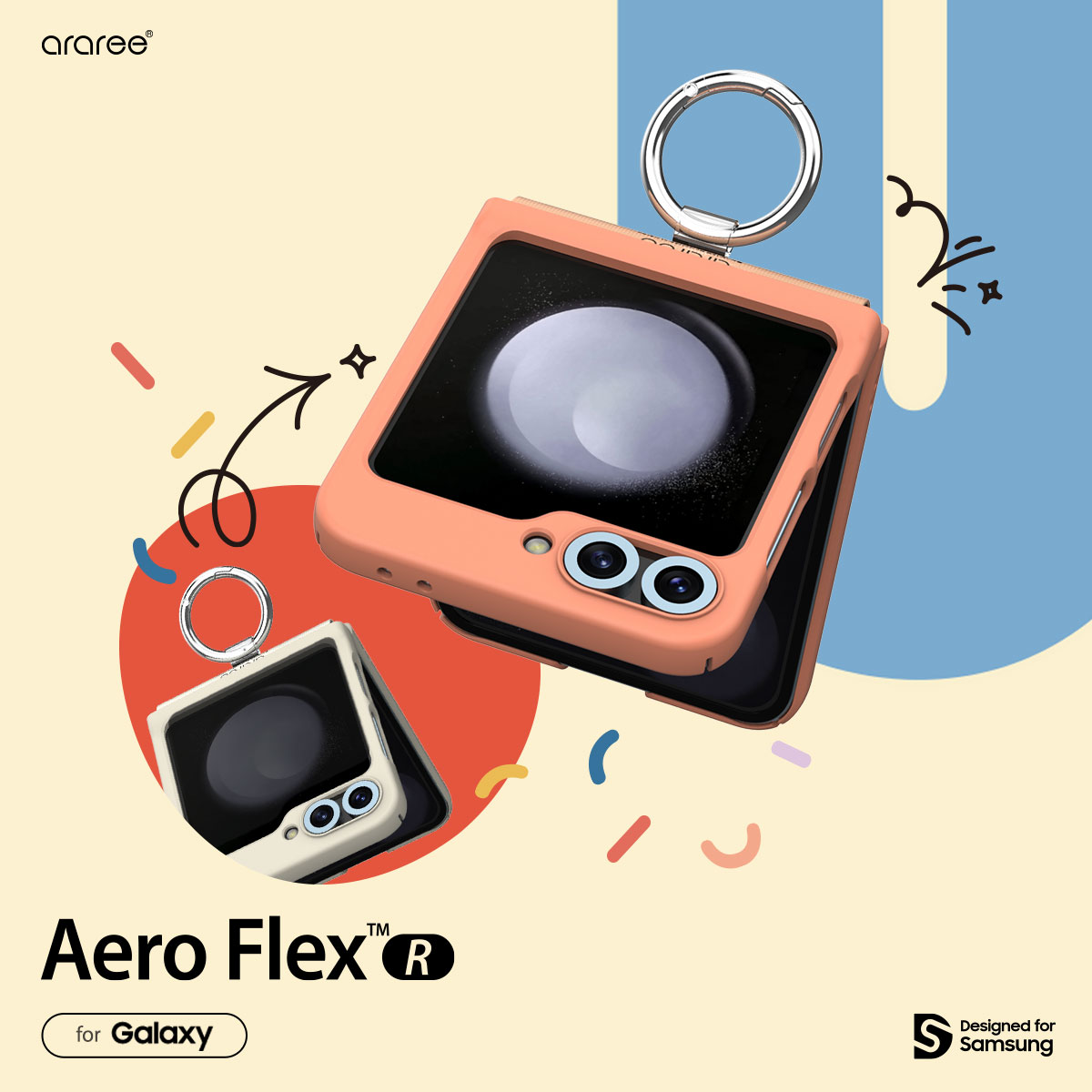 Aero Flex R【Galaxy Z Flip6】 - 【公式サイト】 araree（アラリー）