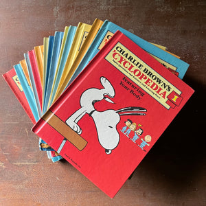 Charlie Brown's 'Cyclopedia Complete 15 Book Set - Log Cabin Vintage