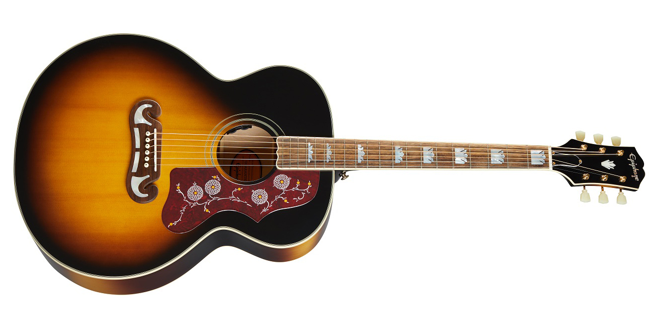 Epiphone Inspired By Gibson Masterbilt J-200 - Aged Vintage Sunburst