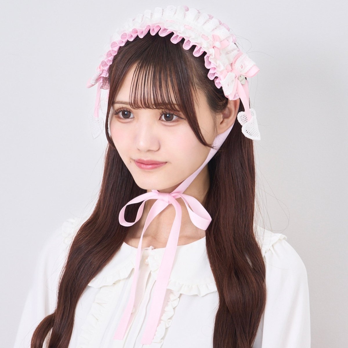 ギンガムチェックヘッドドレス《LAFARYオリジナル》- LAFARY ONLINE