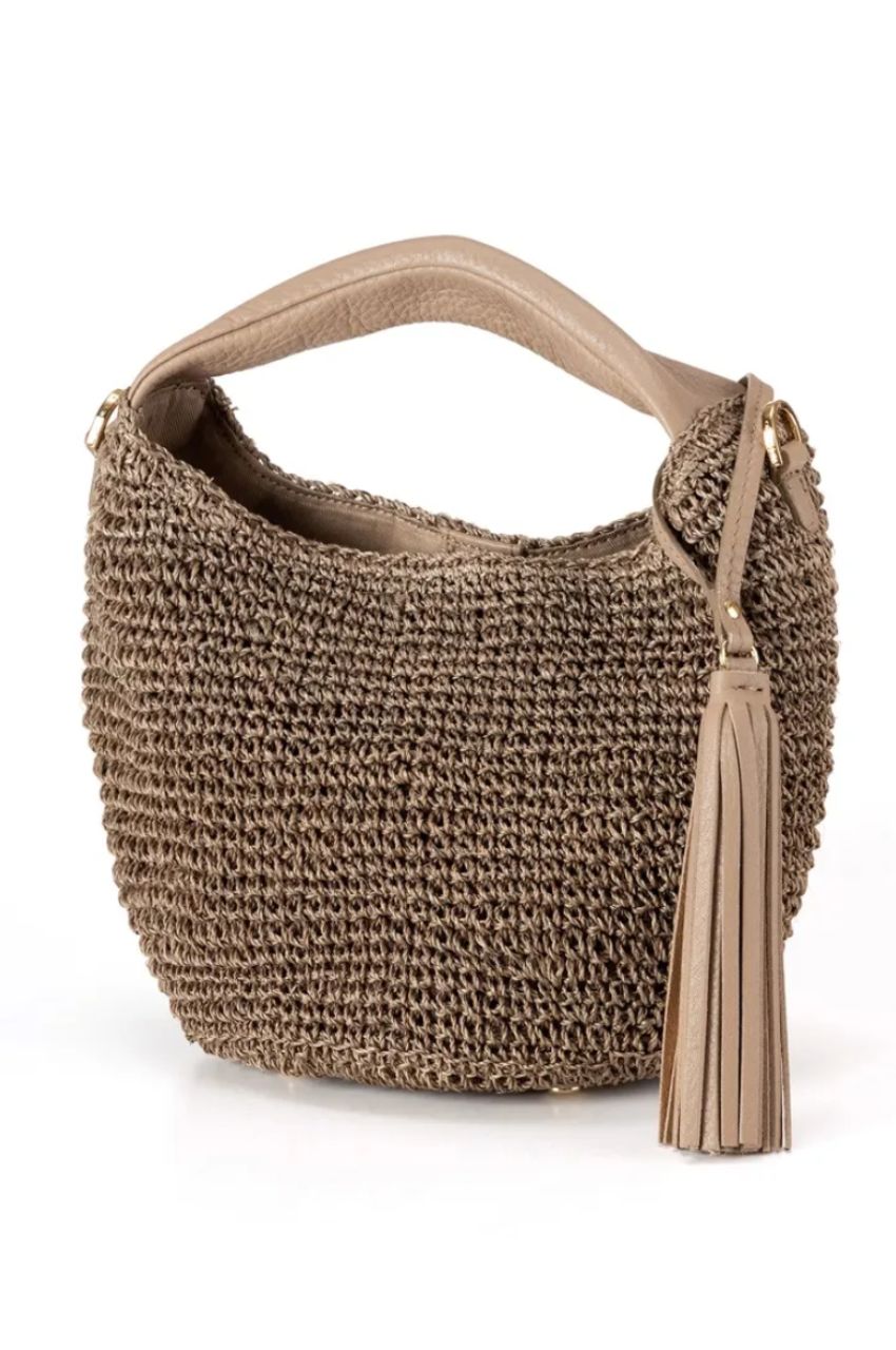 VIOLAd'ORO - ワンショルダーバッグ（ブラウン）SANDRO / V8477