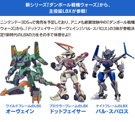 ニンテンドー3DS(TM)ソフト『ダンボール戦機W 超カスタム』パッケージ