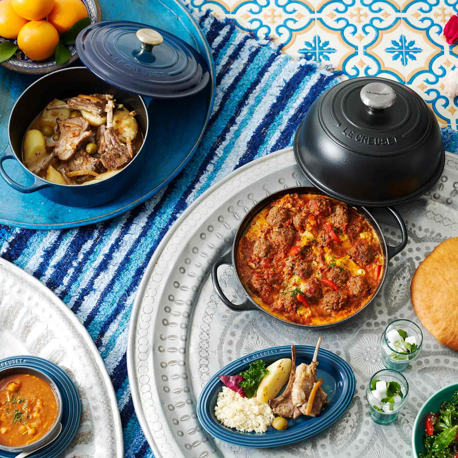 レジェ・プレート 18cm マリンブルー | プレート・トレイ ｜ル