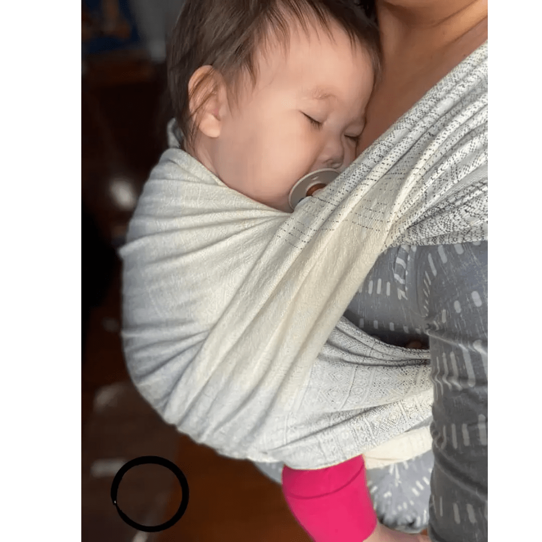 Prima Shades of Blue Tri-blend Woven Wrap by Didymos - Little Zen One