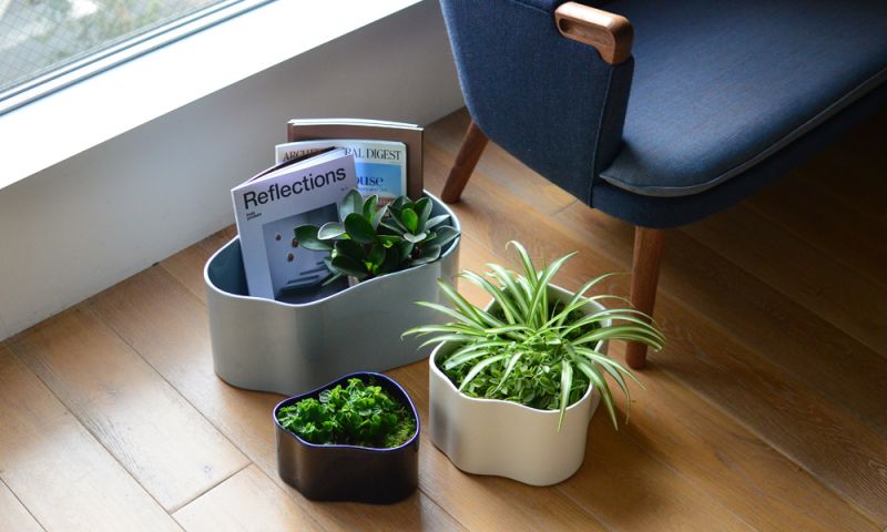 リーヒティエ プラントポットS / TypeA - ブルー - 植木鉢・プランター