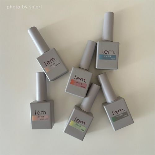 lem. | ミルキーマグジェル 6色セット | ライフビューティーネイルプロ