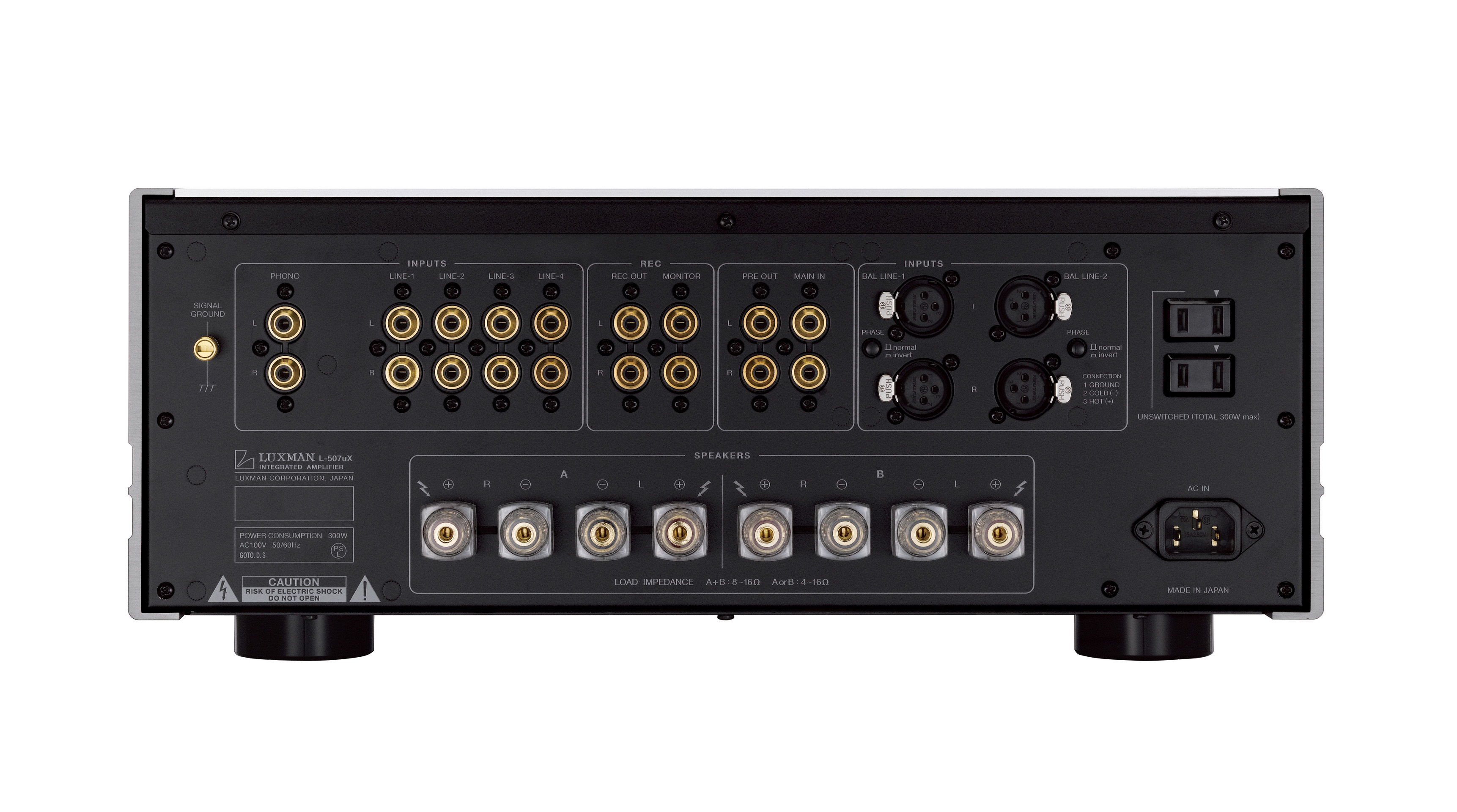 L-507uX｜製品情報｜ラックスマン株式会社 - LUXMAN