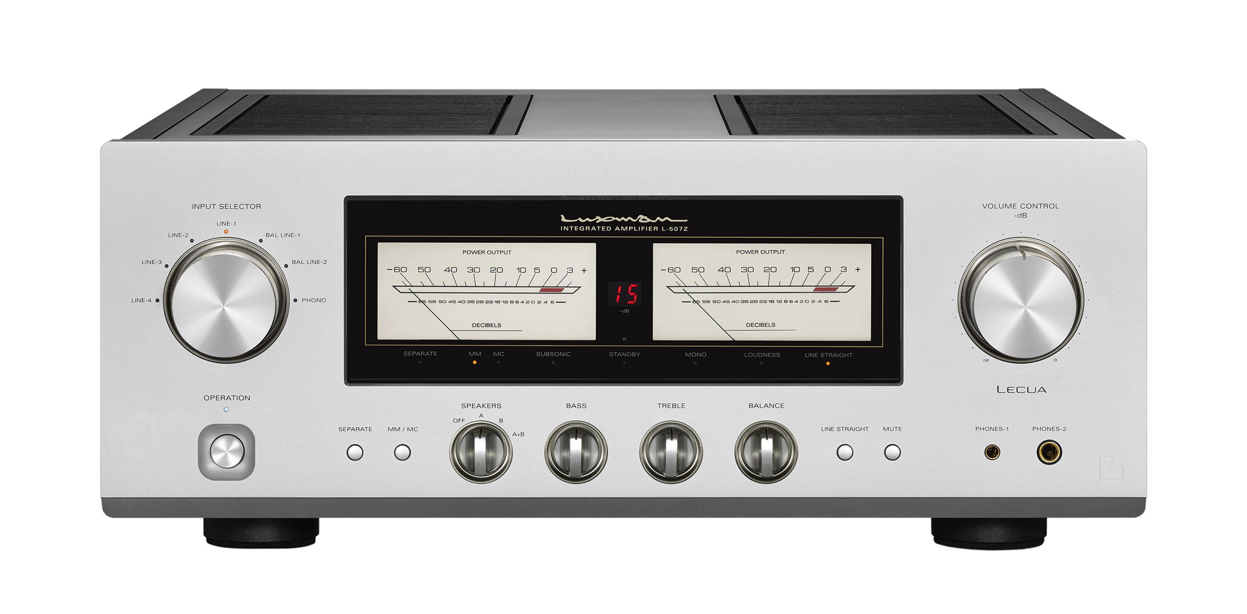 L-507Z | INTEGRATED AMPLIFIERS | PRODUCTS | LUXMAN | Seeking