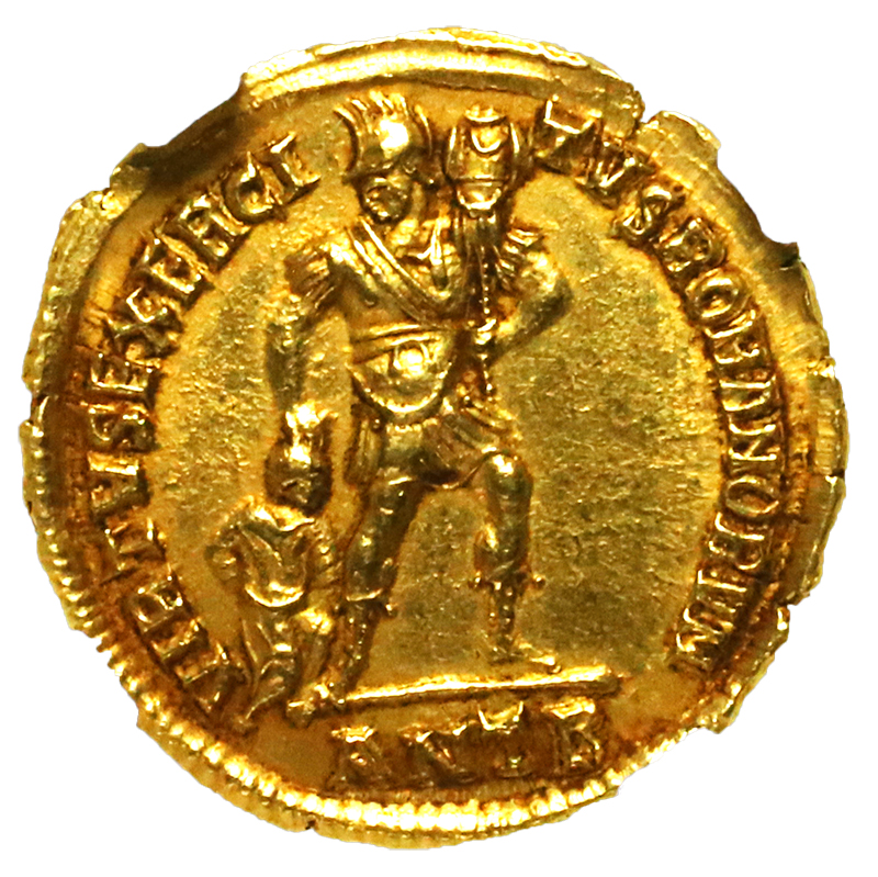 古代ローマ AD360-363年 ユリアヌス2世 ソリデュス(ソリダス) 金貨