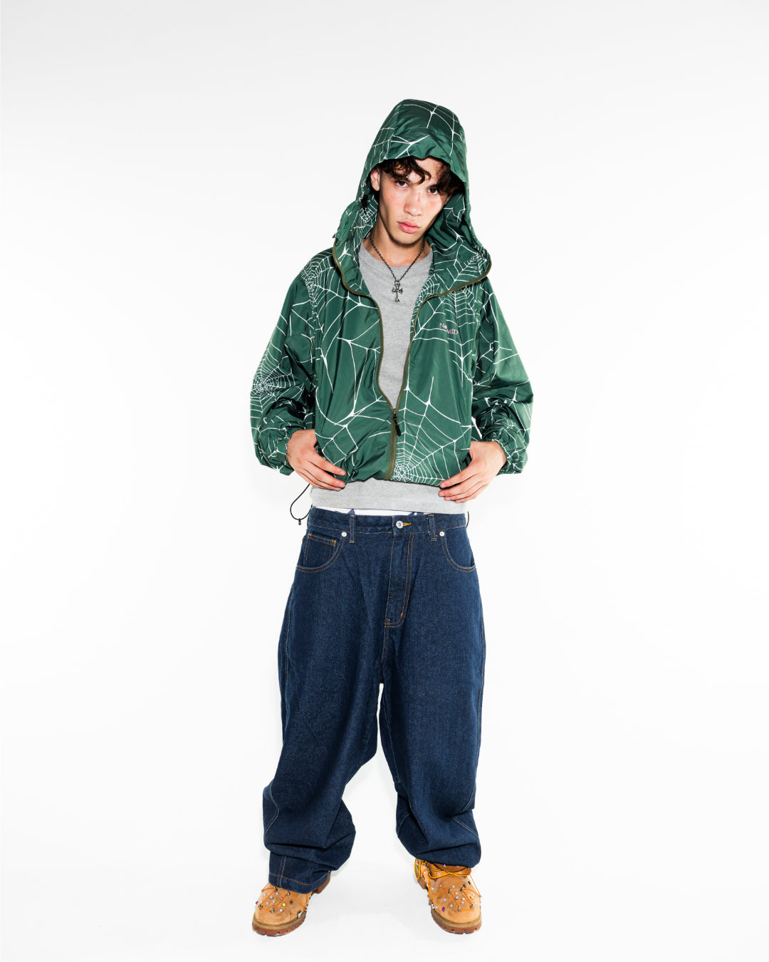 SPIDER JACKET – KHAKI – NOREMID