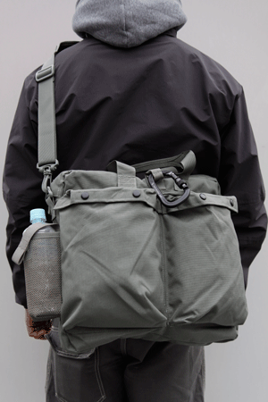 JAUNTY-34 新型ヘルメットバッグ ミリタリーショップ 革ジャン 中田商店