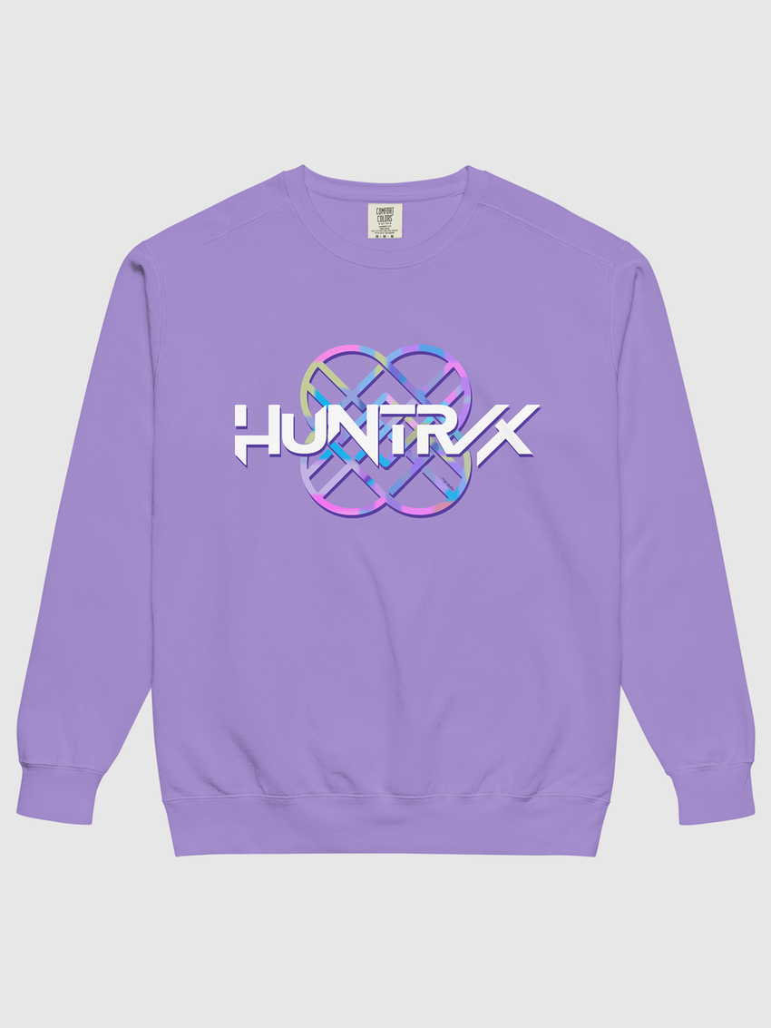 KPop Demon Hunters HUNTR/X Logo Comfort Colors Sweatshirt
