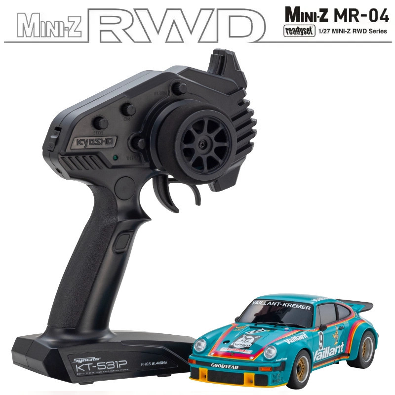 KYOSHO MINI-Z MR04 RWD PORSCHE 934 RSR 1976 VAILLANT 9 (N-RM