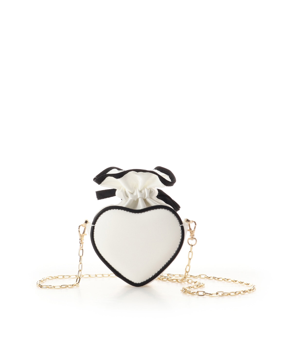 バイカラーハートポーチ(FREE オフホワイト): Samantha Thavasa Petit