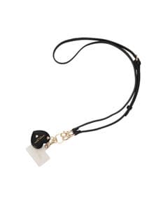 カラフルハート スマホストラップ(FREE ブラック): Samantha Thavasa