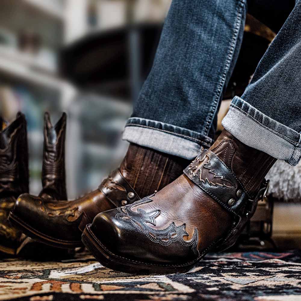 Sendra Boots 7811 Marron Biker ankle boot - brown