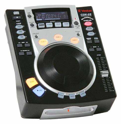 VESTAX CDプレーヤー CDX-05 | Vestax | ディスクプレーヤー 周辺機器