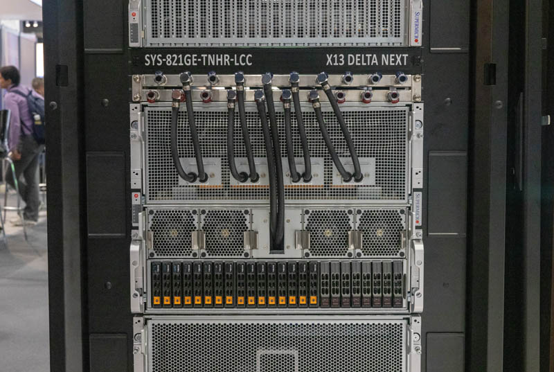 Supermicro SYS 821GE TNHR LCC ISC 2023 Liquid Cooled NVIDIA H100