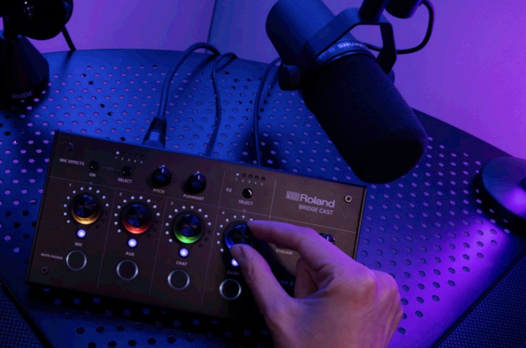 ご注文お受付中】Roland BRIDGECAST ゲーム配信に特化したオーディオ