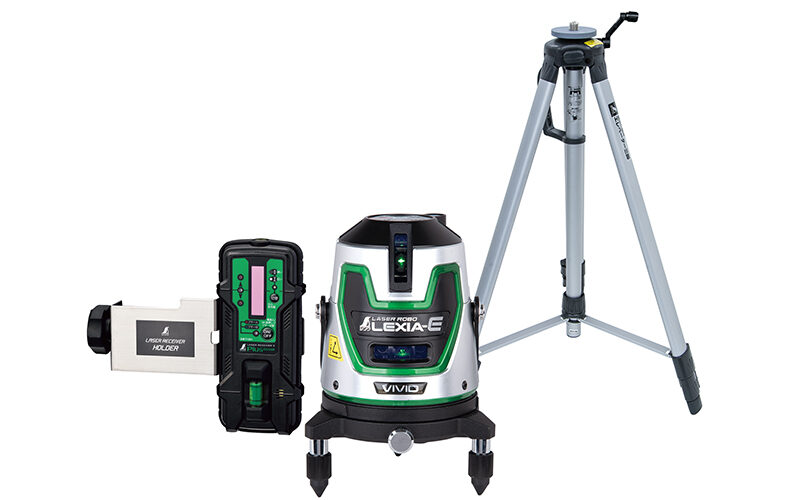 レーザーロボLEXIA－E VIVID51グリーン受光器・三脚
