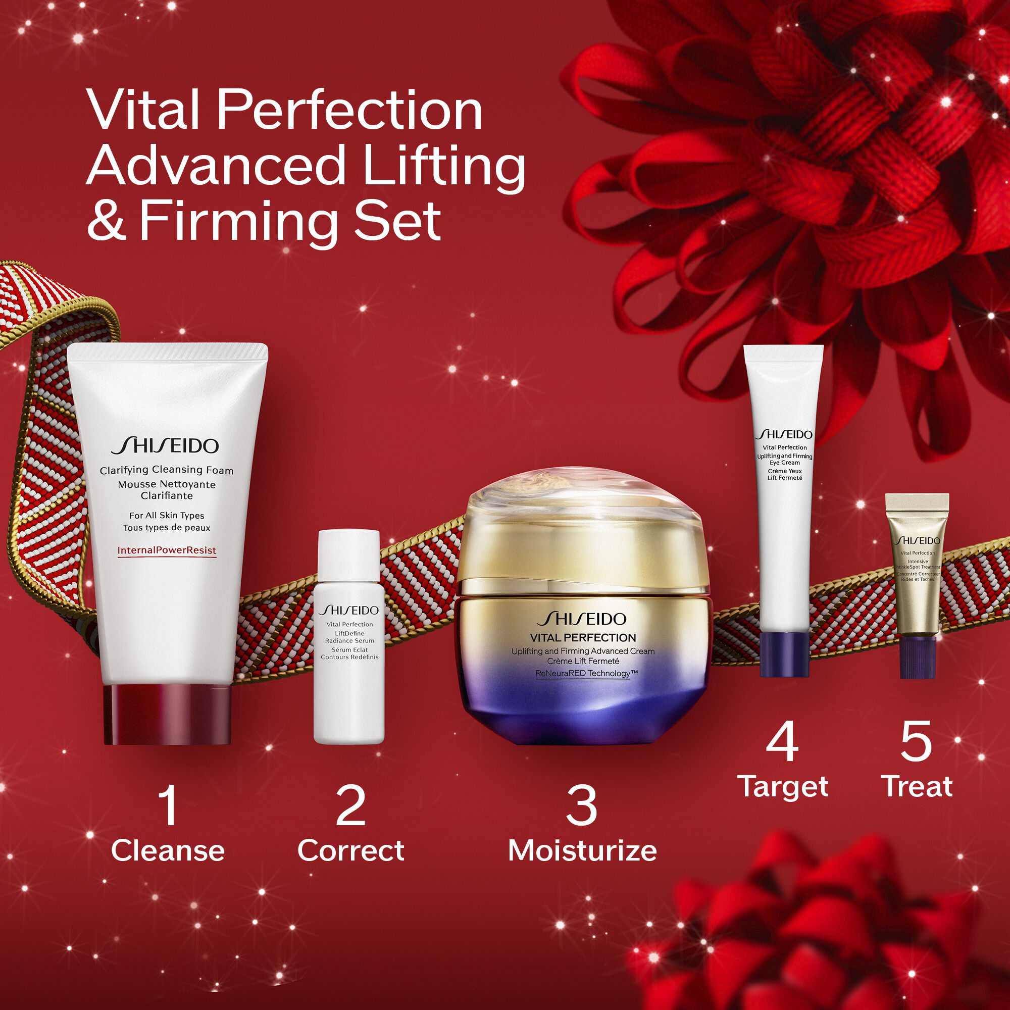 Vital Perfection Firming Skincare Set | SHISEIDO