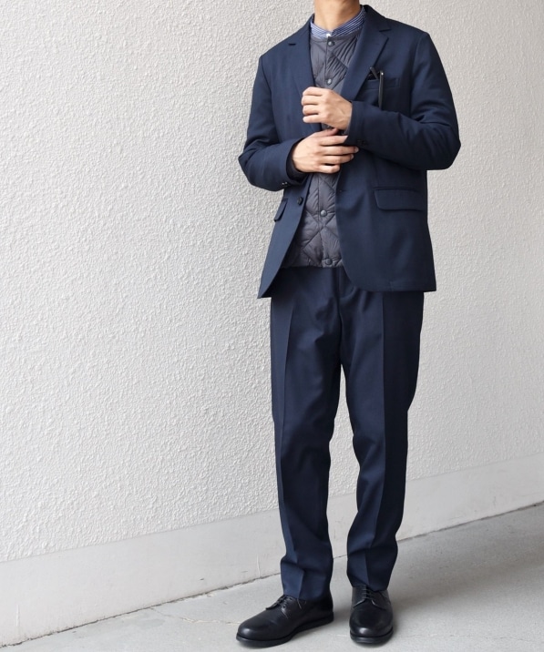 SHIPS any:〈洗濯機可能/抗ピリング〉ウールライク オールシーズン