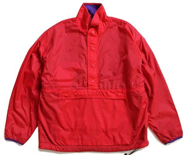 90s GAPギャップ グリセードタイプ リバーシブル ハーフジップ プル