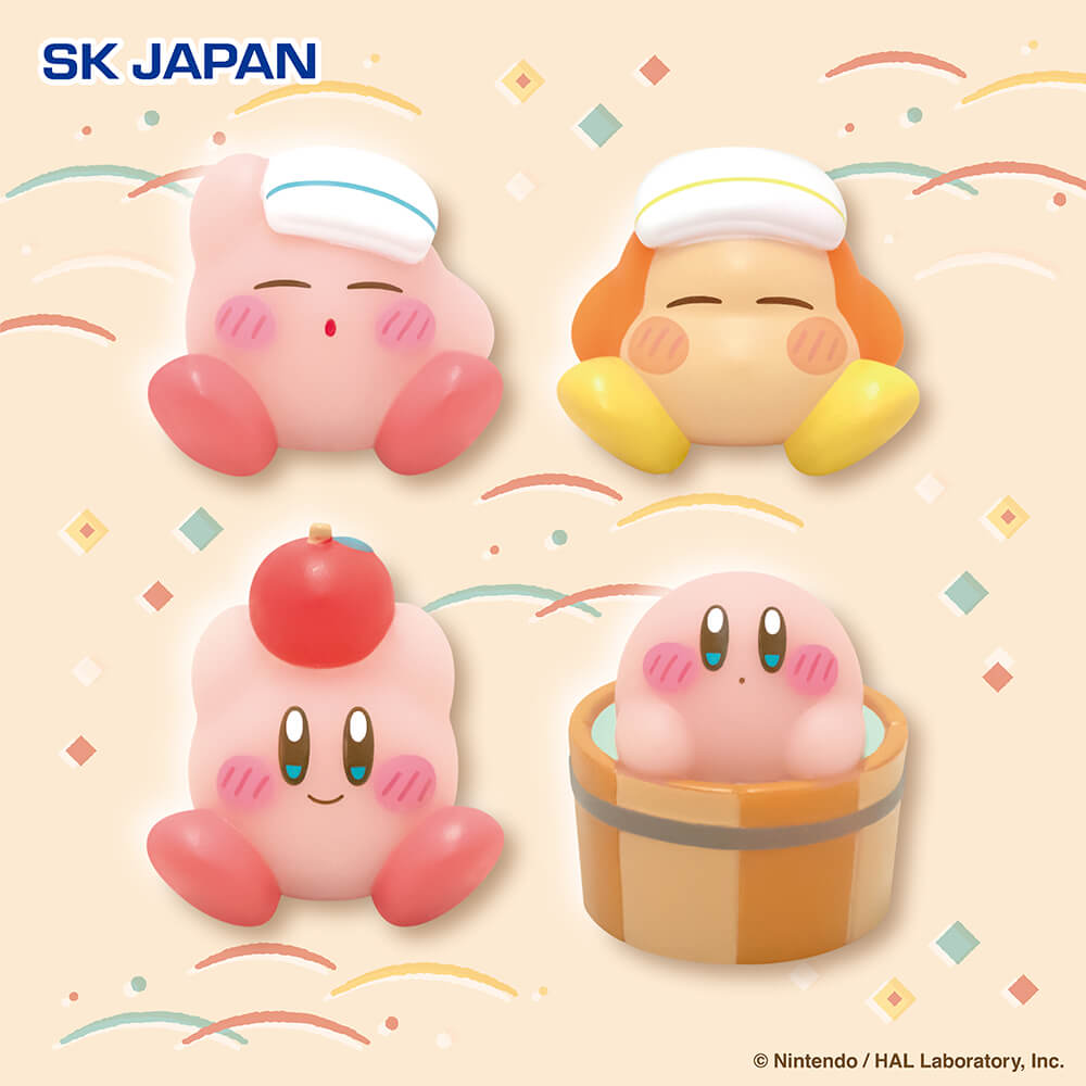 星のカービィ ぷぷぷの湯 ぷかぷかソフビフィギュア【ナムコ限定