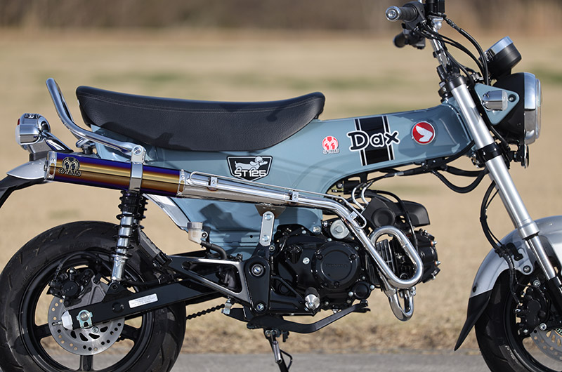 HONDA Dax125 (8BJ-JB04) PURESPORT チタンブルー| SP忠男オリジナル