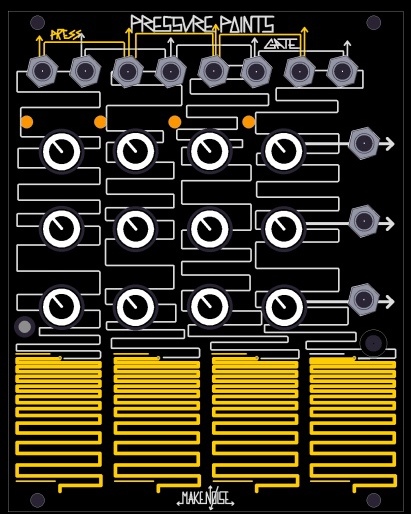 Make Noise Pressure Points Modular Synth Controller – Synthtopia