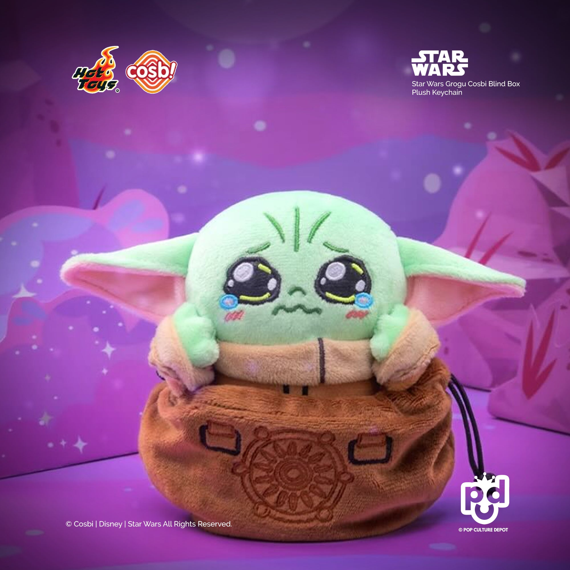 Star Wars Grogu Cosbi Blind Box Plush Keychain – POP CULTURE DEPOT
