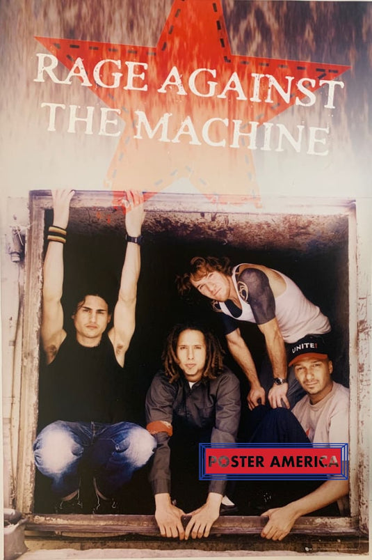 Rage Against the Machine Rare Atmosphere Apparel Band Shot Poster