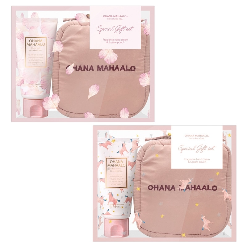 ◇オハナ・マハロ シリーズ:ハンドクリーム&化粧水コラボセット OHANA