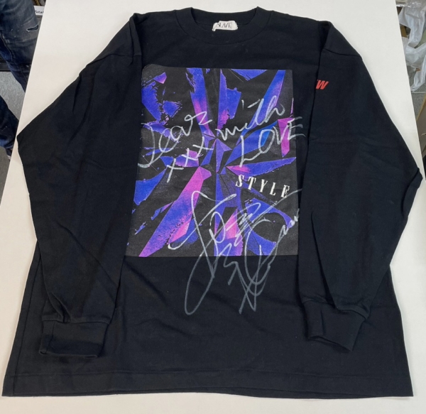 LUNA SEA 1996年 真冬の野外 STAFF Tシャツ 真矢 直筆サイン入り