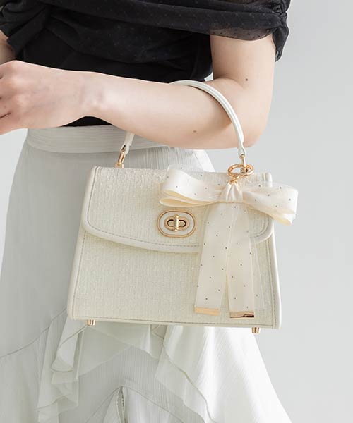 2WAY リボンチャームハンドバッグRANDA公式サイト