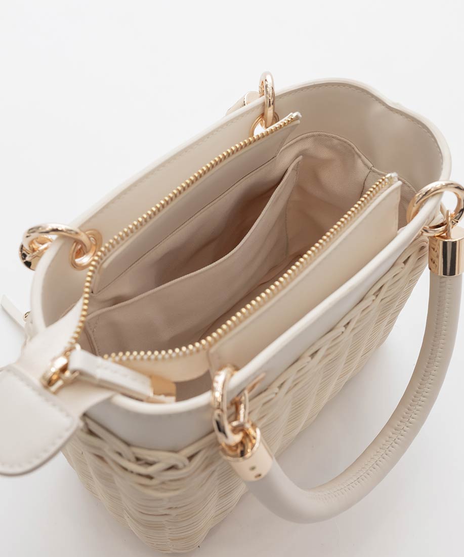 2WAY ラタンスクエアハンドバッグRANDA公式サイト