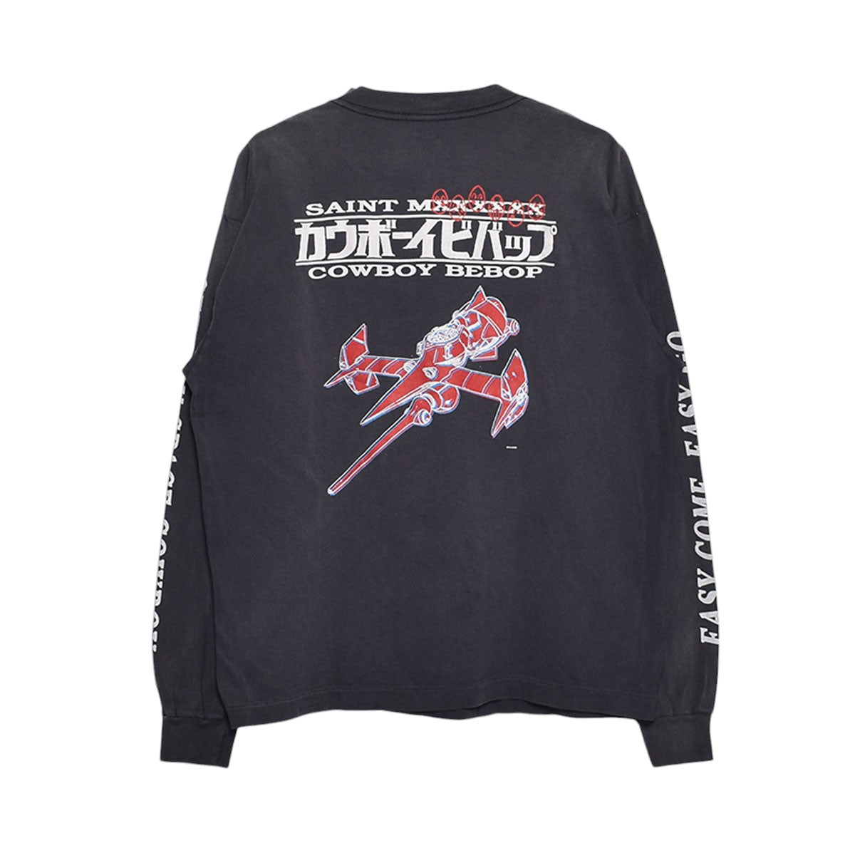 SAINT Mxxxxxx]CB_LS TEE/EASY COME/BLACK(SM-HR8-0000-C06) – R&Co.