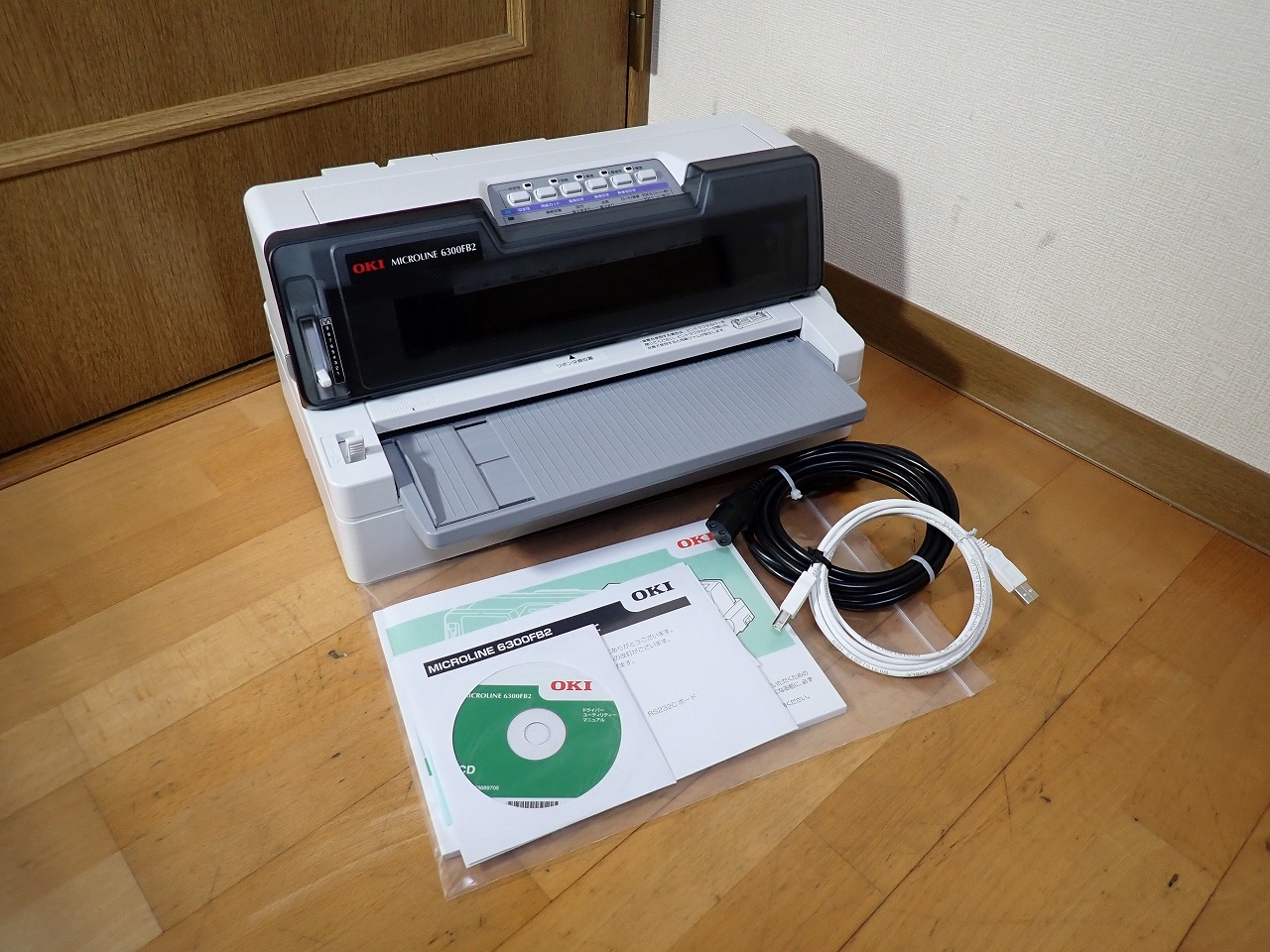 ドットインパクトプリンタ OKI MICROLINE 6300FB2 沖データ マイクロ