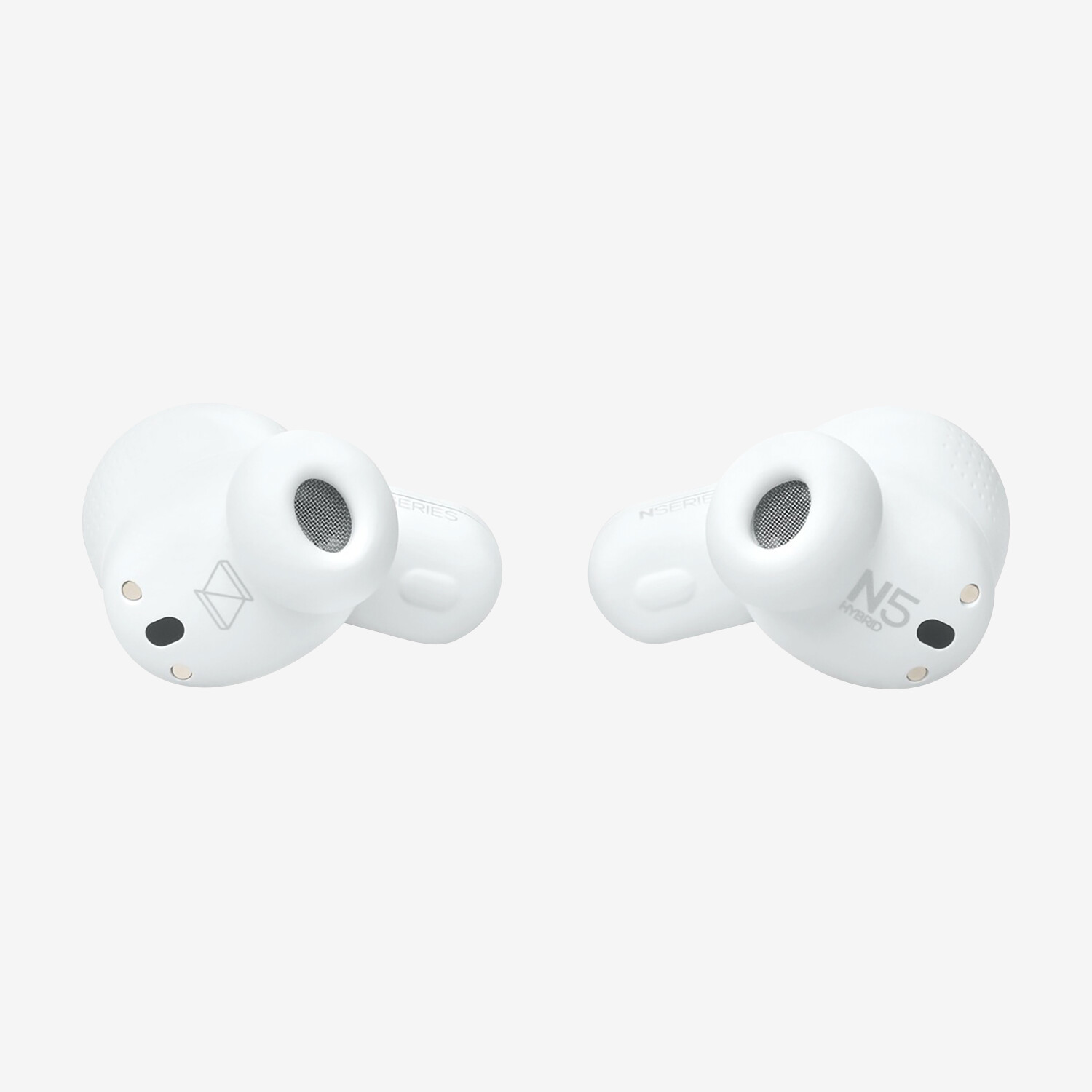 AKG N5 Hybrid Earbuds, White - Worldshop