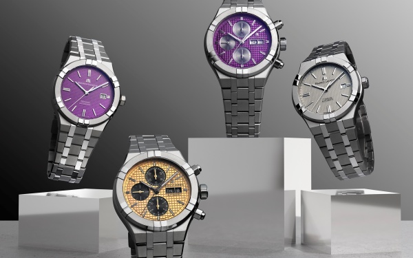 モーリス・ラクロアの「アイコン」より、チタンケースの新作4種が登場