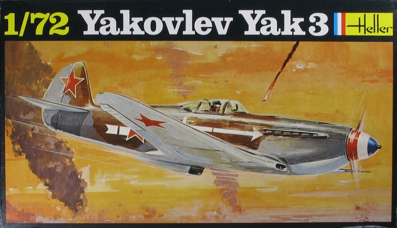 1/72で綴るソ連レシプロ戦闘機の系譜 第4回 Yak-3 (Heller 1/72