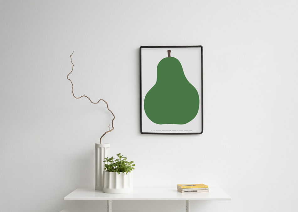 Due,La Pera ポスター（洋ナシ） / DANESE