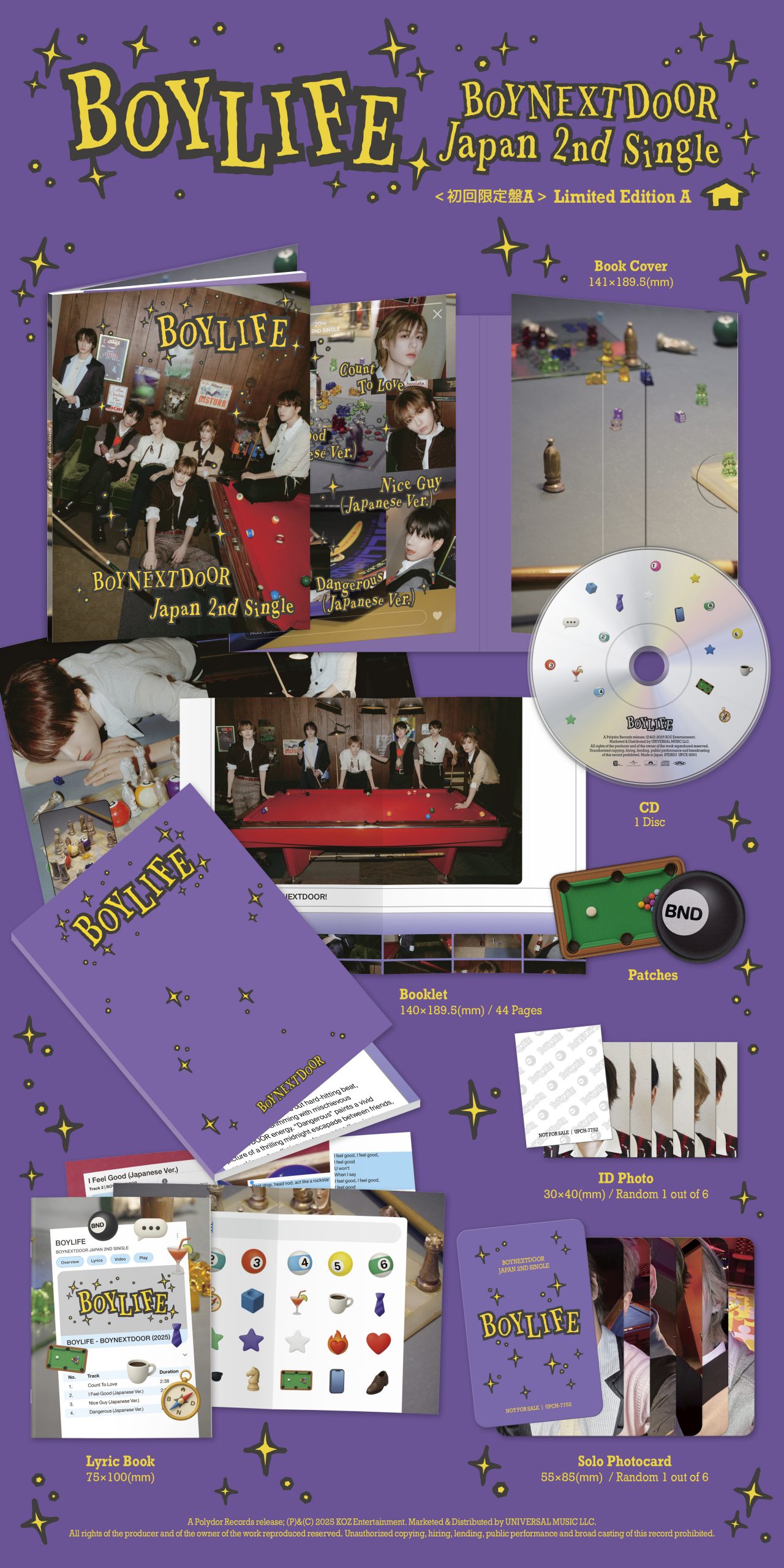 BOYNEXTDOOR JP 2nd Single 『BOYLIFE』予約開始！ - BOYNEXTDOOR