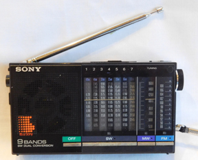 Sony ICF-4900, Sony ICF-4920 shortwave radio receiver.