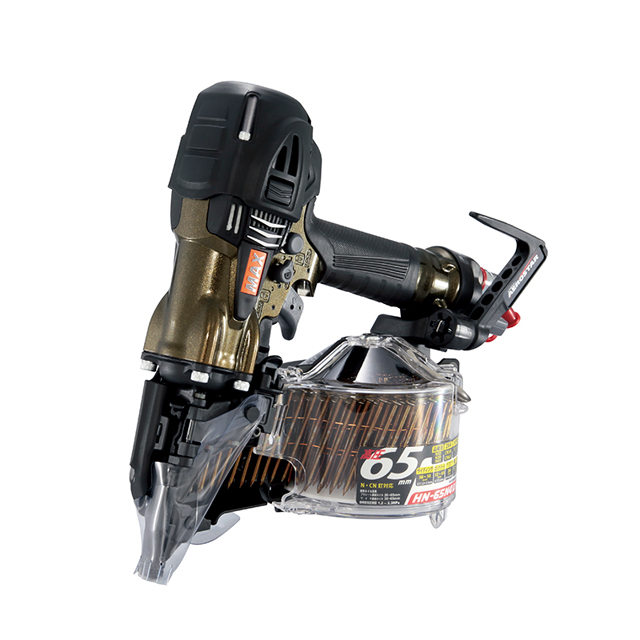 MAX HN-65N4(D)-BK 65mm釘打ち機 スーパーネイラ ブラック【限定色